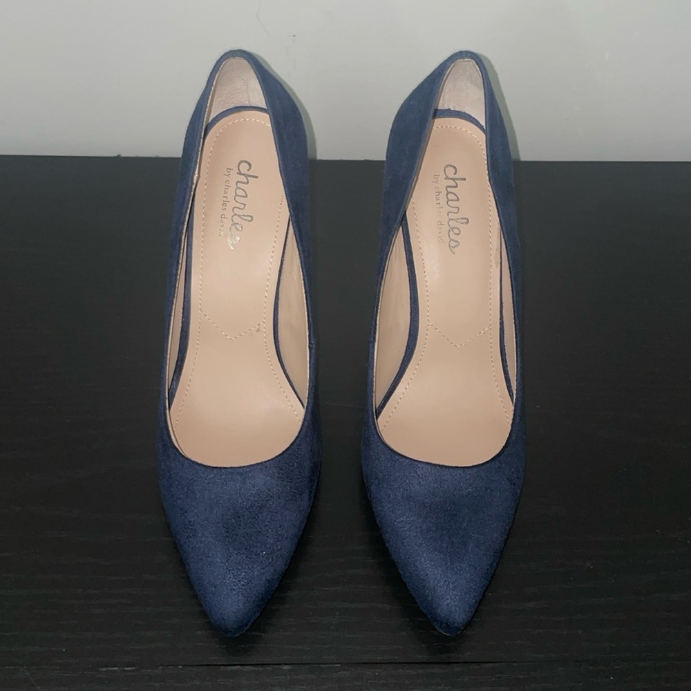 Blue suede shoes!